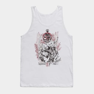 Compass Cats Lineart Tank Top